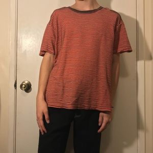 American apparel textured T-shirt